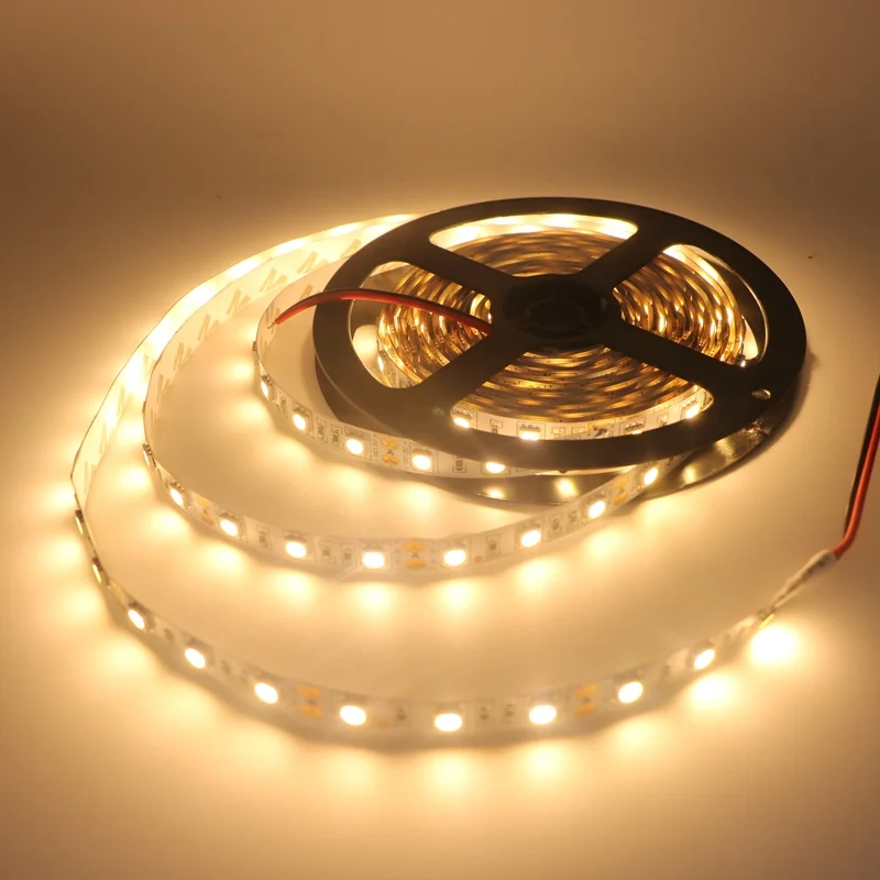 SZYOUMY High quality DC12V SMD 5050 LED Strip lights IP20 non-waterproof 60leds/m 5m/roll strip Free shipping | Лампы и освещение