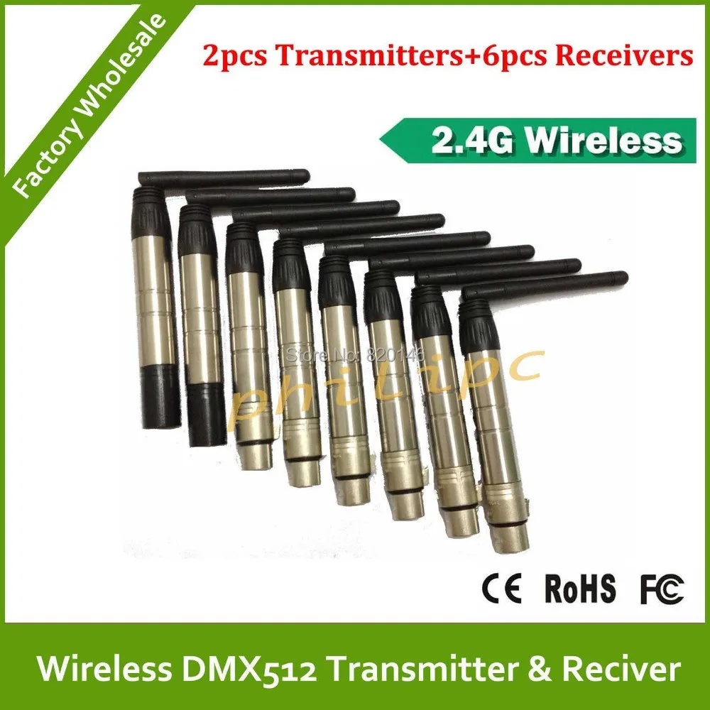 

DHL free shipping 2 .4G wireless DMX 512 controller (Signal Receipt and transfer )