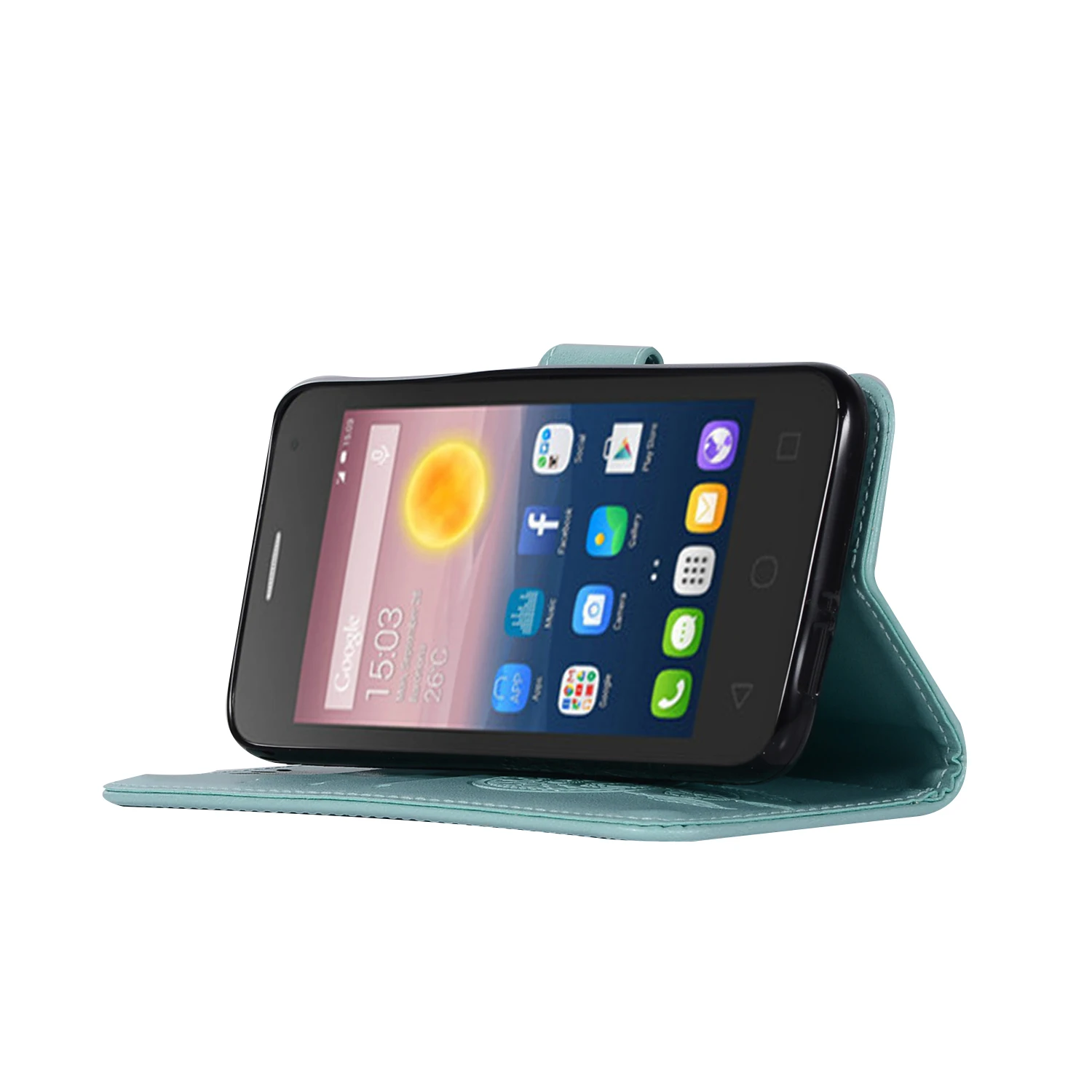 Сова Тиснением Бумажник чехол для Alcatel One Touch PIXI 4 (5 0) г кожаный откидная крышка PIXI4