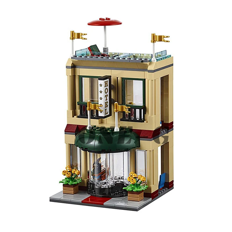 Строительные блоки Столичный город 02114 1356 шт. Совместимость с lego City 60200 кирпичи