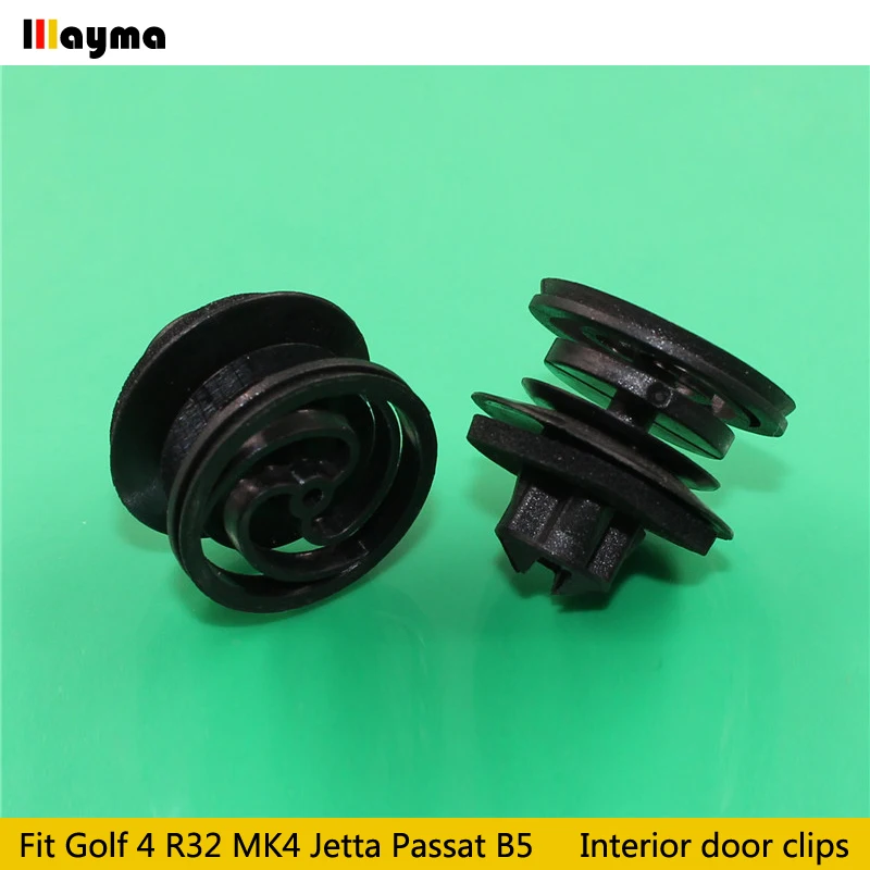 Пластмассовые зажимы для Volkswagen VW Golf 4 MK4 GTI R20 Passat B5 Jetta Внутренняя дверь карта