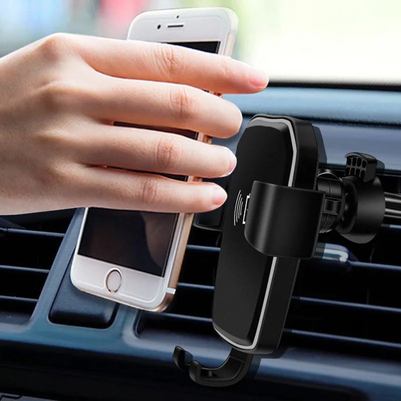 Qi быстрое автомобильное беспроводное зарядное устройство адаптер питания