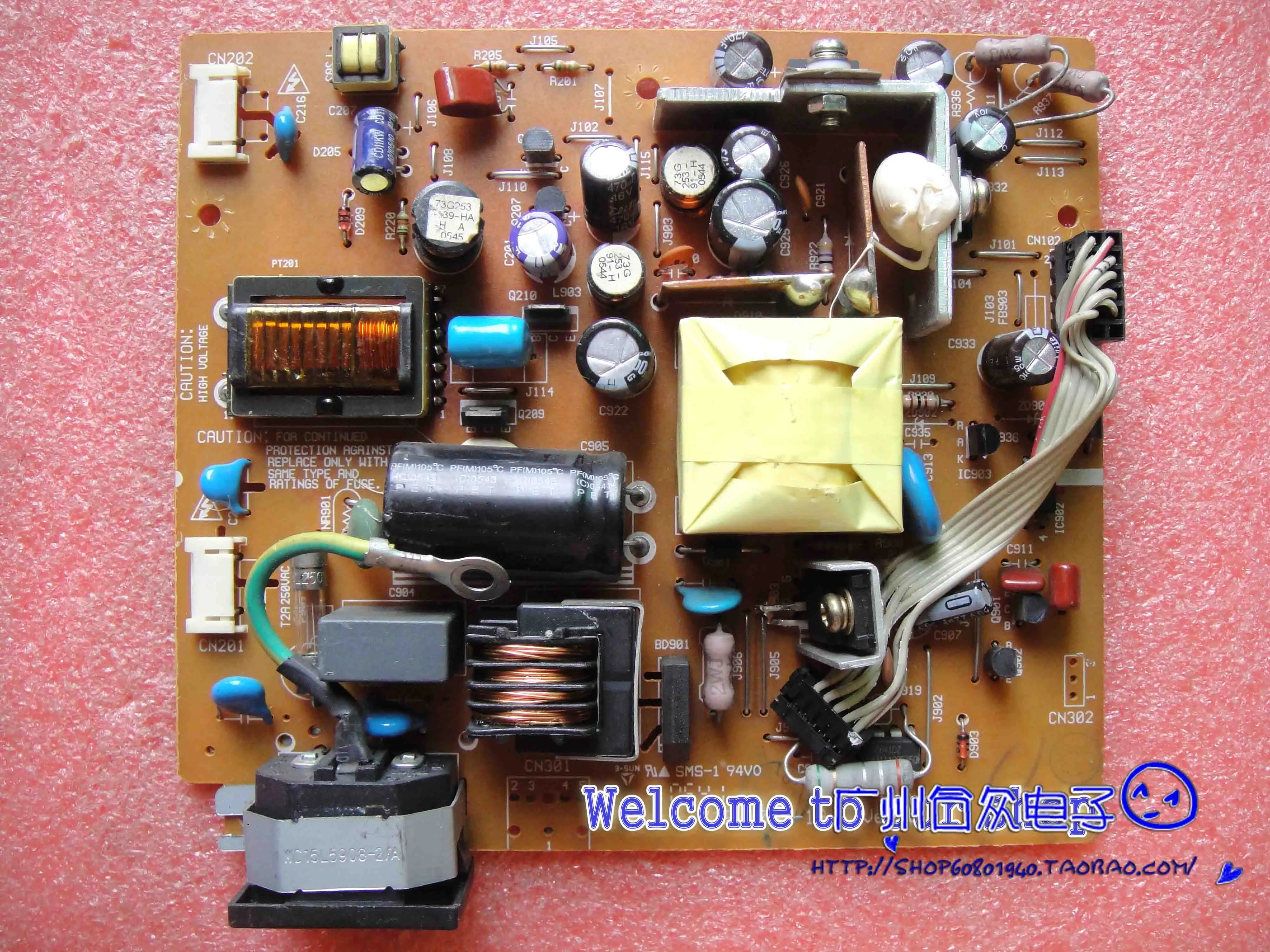 

715L1034-1A-1 L1502 High Voltage Board F1523 Power Supply Board 6636-AC1 3.3V