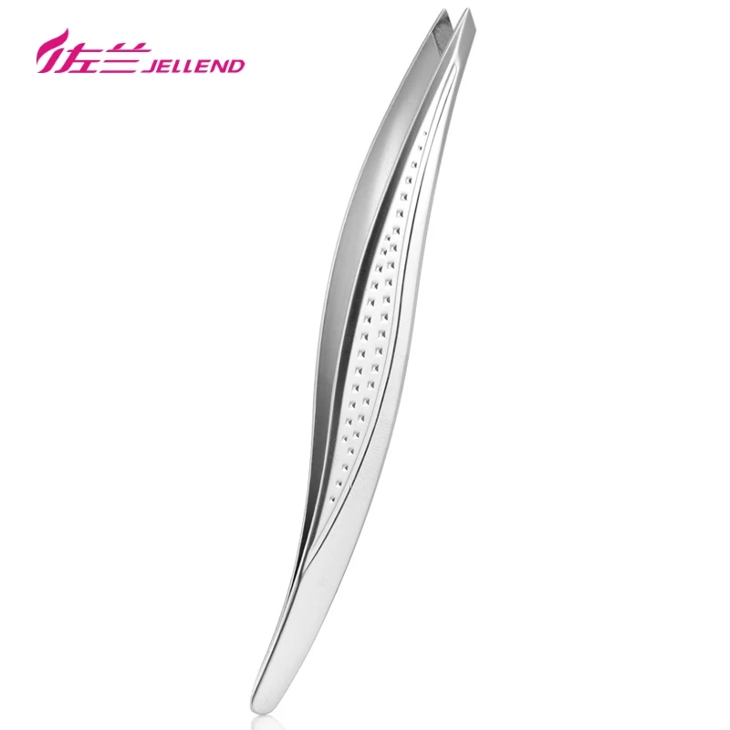 Изысканный пинцет для бровей JELLEND средство снятия макияжа точные изогнутые