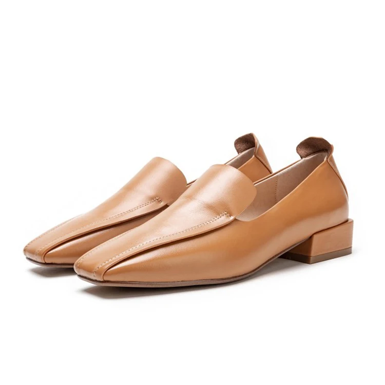 MLJUESE/Женская обувь на плоской подошве из коровьей кожи мягкая желтого цвета с