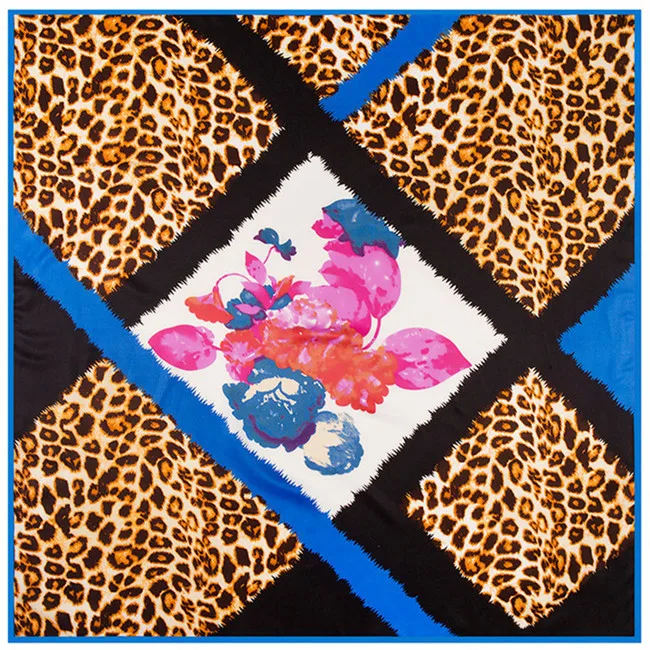 100*100 см 2017 Высококачественный большой квадратный шарф новый геометрический