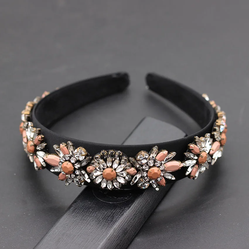 Модные коктейли ручная работа повязка на голову в стиле барокко изысканная