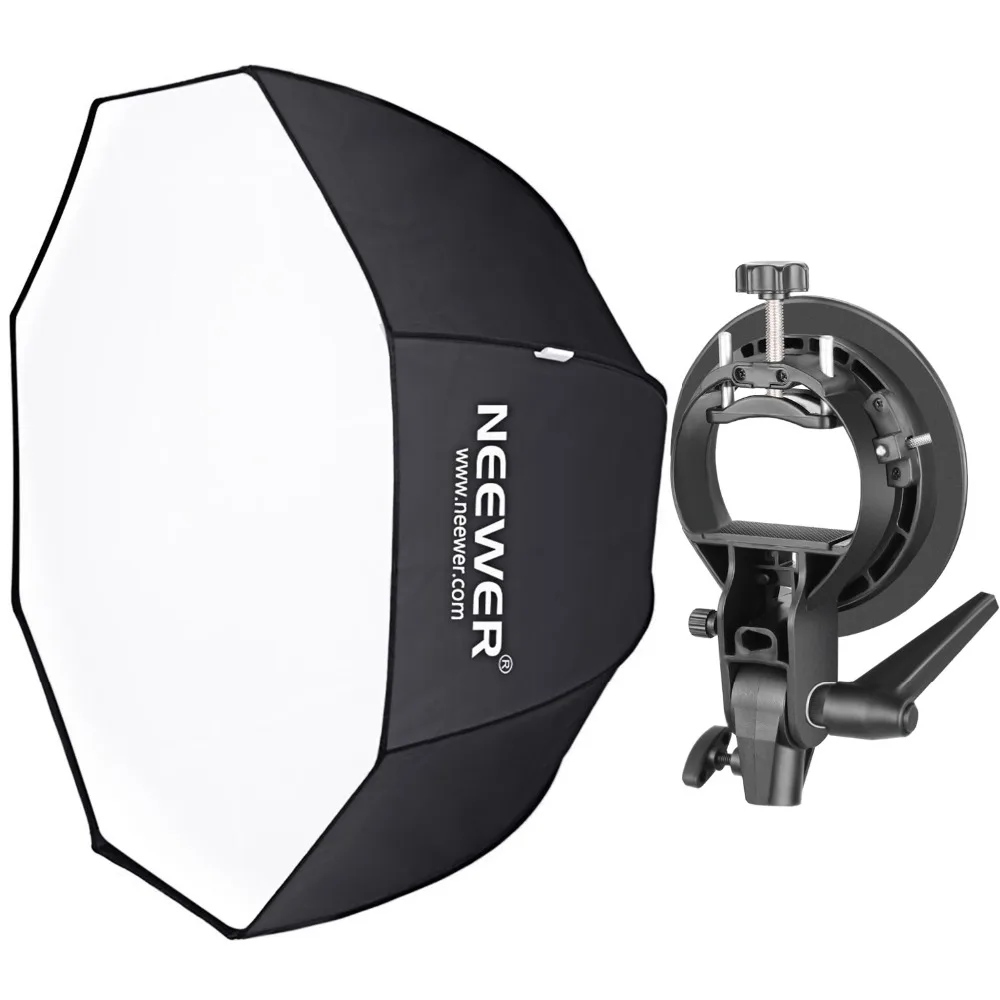 

Neewer 32 inches/80 centimeters Octagonal Softbox with S-Type Bracket Holder (with Bowens Mount) and Carrying Bag for Studio