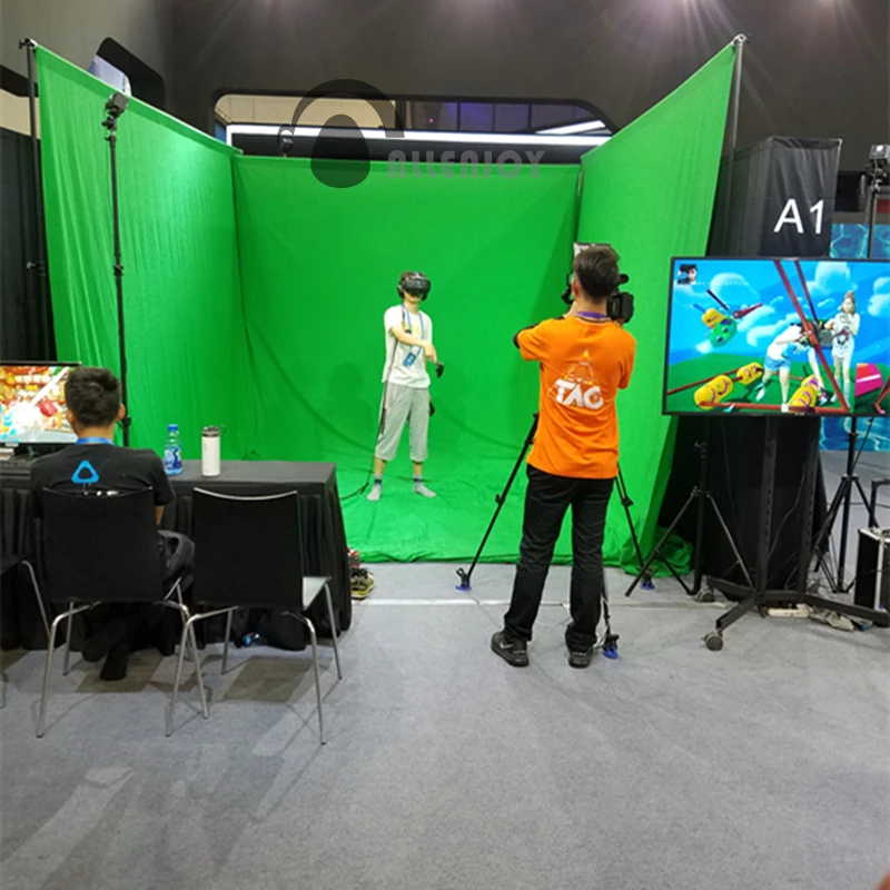 Allenjoy Hromakey muslin chromakey зеленый экран фон для профессиональной фотостудии пленка