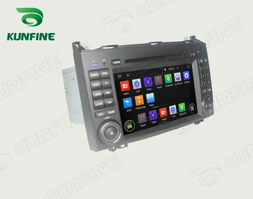 7 дюймов Quad Core 1024*600 Android 5.1 dvd-gps-навигация плеер стерео для Benz A-W169/ b-W245 05-11 и VITO/Viano 09-11