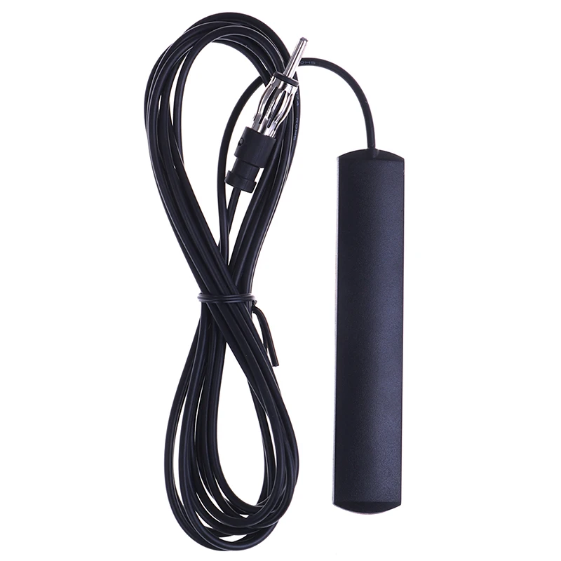 New Car Aerial Antenna FM Radio Amplified Super Slim Hidden Mount On Glass Screen Roof Waterproof Drop Shipping | Автомобили и