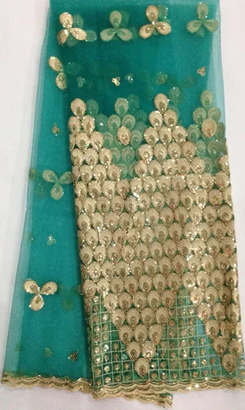 Новое поступление 2019 Африканское кружево Бесплатная доставка! Сетчатое высокое