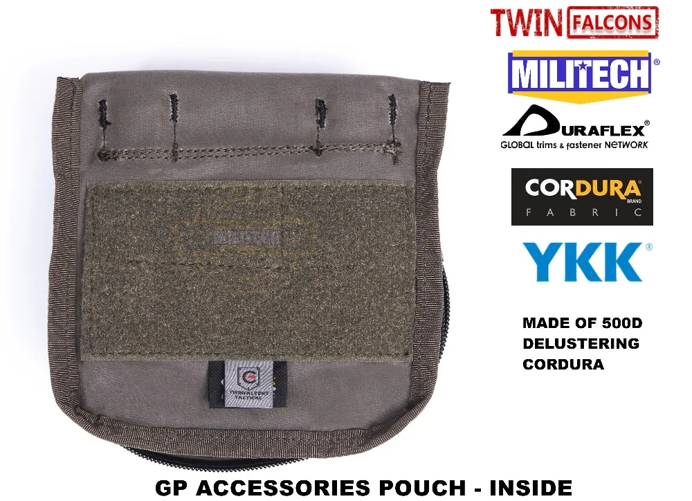 MILITECH TWINFALCONS TW Delustered Cordura Crye CP умный чехол GP для AVS CPC JPC Molle сумка для принадлежностей с SSE сумкой