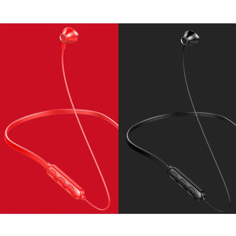 Новая bluetooth-гарнитура 5 0 на шею бинауральная висячая Спортивная беспроводная