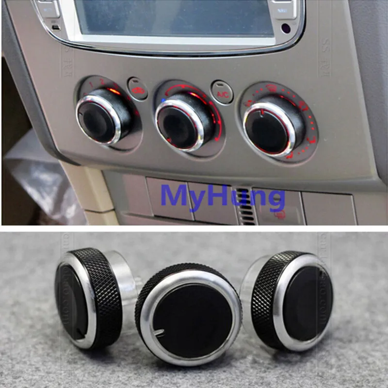 Регулятор нагрева кондиционера ручка переменного тока для Ford Focus 2 MK2 Focus 3 MK3 Sedan хэтчбек Mondeo авто аксессуары 3 шт