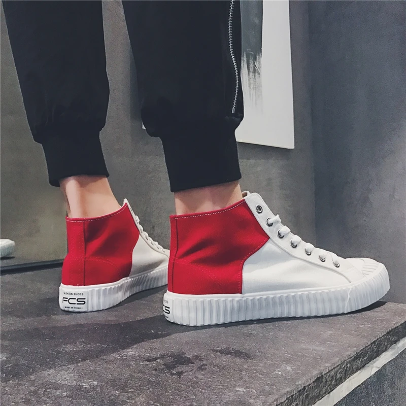 Новая мода 2018 Туфли без каблуков Сапоги на резиновой подошве шнуровке Черные