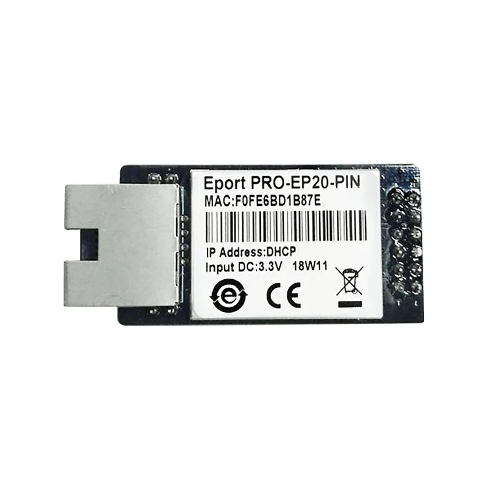 E порт Pro EP20-Pin Linux сетевой сервер промышленный супер порт ttl последовательный к Ethernet встроенный модуль DHCP 3,3 В TCP IP TelnetQ182