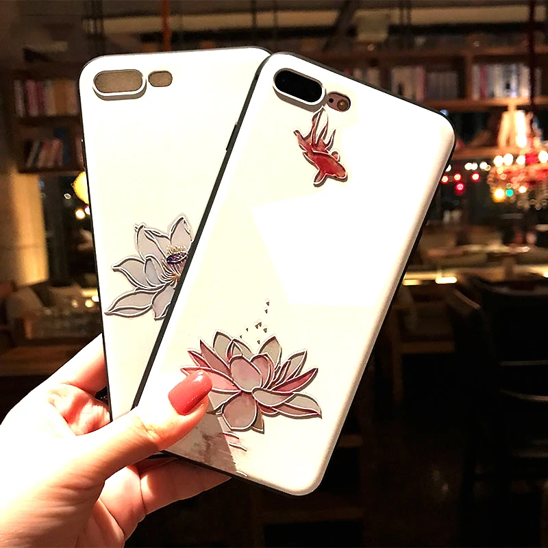 Силиконовый чехол для iPhone 6 plus 6s X 7 8 XR XS Max 11 pro Max|phone cases|3d phone casecase |