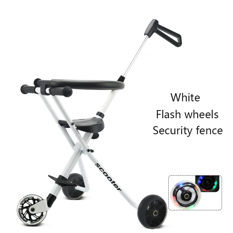 Детская трехколесная коляска легкая складная Коляска из алюминиевого сплава|child