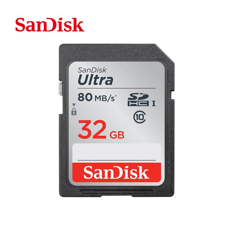 100% Genuine SanDisk carte sd 16GB 64gb 32GB C10 SD card SDHC SDXC Memory Card class 10 for Camera | Компьютеры и офис