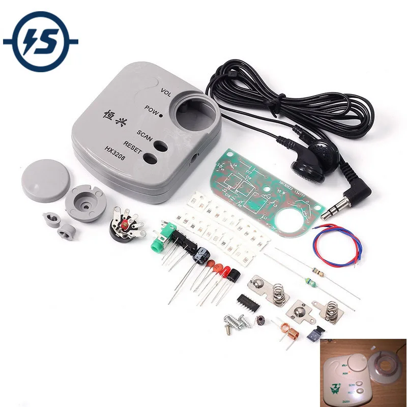 FM электронный DIY Набор микро радиомодуль SMD модуляция частоты DIY производственный учебный набор DIY Электронные радиокомплекты