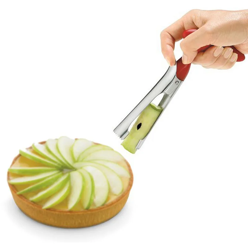 

Stainless Steel Apple Cutter Knife Corers Fruit Slicer Multi-funct Cutting Vegetable Core Removed Kitchen Gadgets Tools