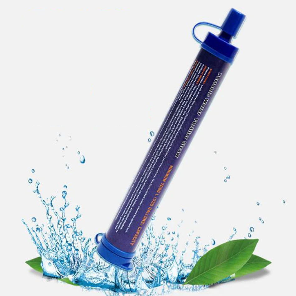 Чистый легкий 0 1 микрон 2000L Портативный мини уличный очиститель воды с выживания