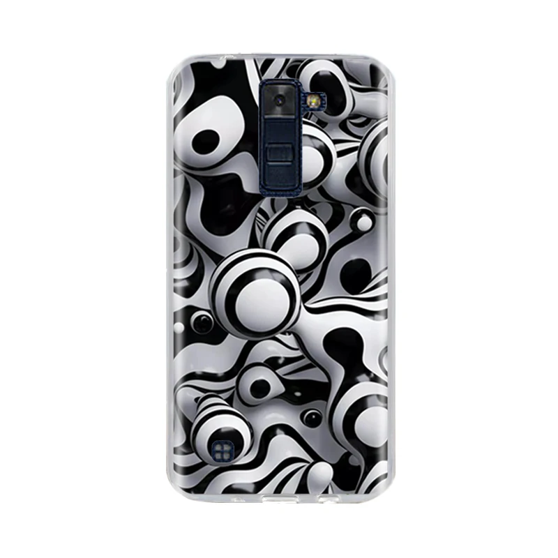 Для LG K7 K8 Lte чехол задняя крышка чехол для телефона из мягкого силикона ТПУ с рисунком Fundas Coque для LG k7 K8 телефон чехол s 3D с милыми животными для LG K10 пакета(ов