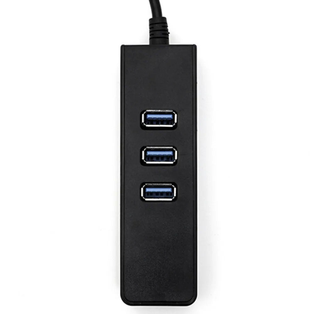Компьютер 3 0 USB концентратор с адаптером питания порта внешняя мощность кабелем