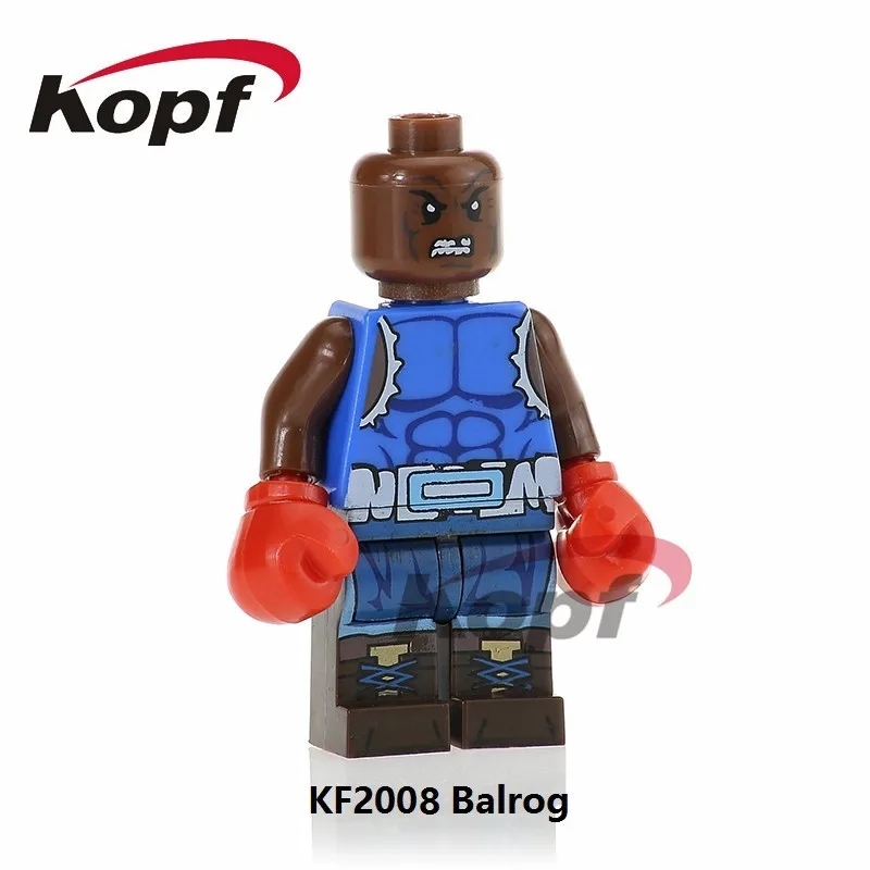 KF2008 Without Box KF8019 The Wold's Photos of Boxing Rocky Balboa Venom Carnage Человек-паук, строительные блоки, коллекция кирпичей для детей, Подарочные игрушки - Цвет: KF2008 Without Box