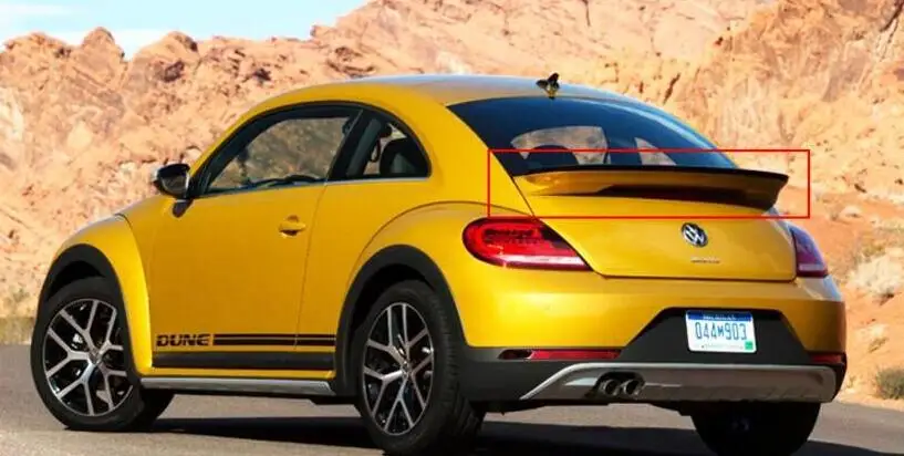 Высокое качество углеродного волокна заднего крыла багажника спойлер подходит