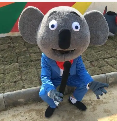 Новый милый костюм-талисман для взрослых в стиле фильма коала пения вечеринки