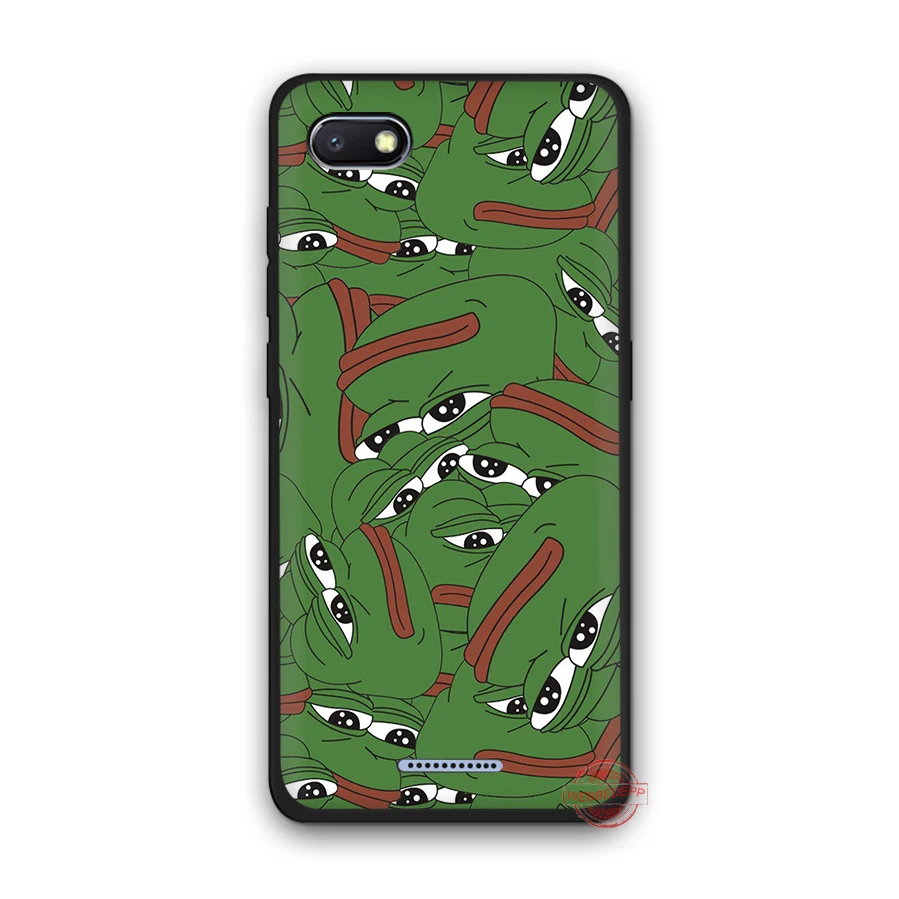 6 WEBBEDEPP лягушка meme pepe мягкий чехол для телефона для Redmi Note 8 7 6 5 Pro 4A 5A 6A 4X5 Plus S2 Go чехол s - Цвет: 6