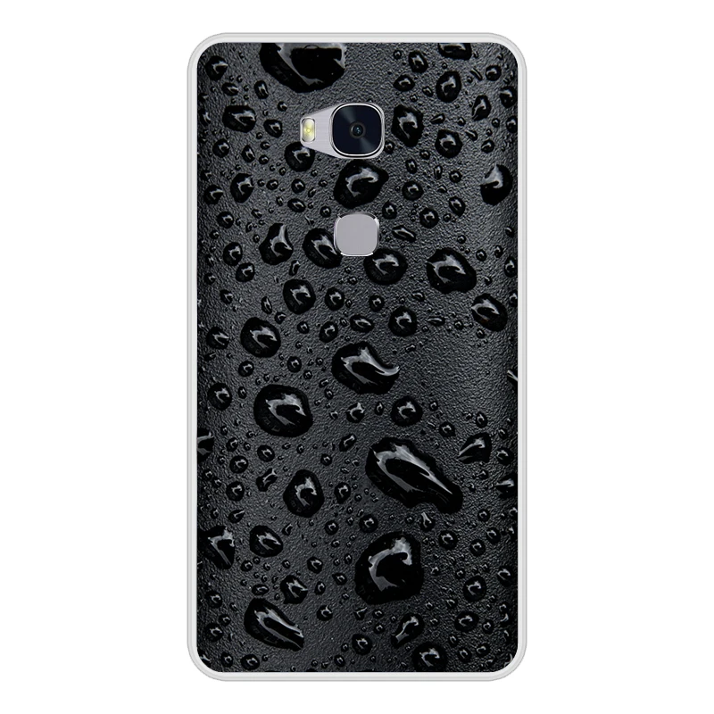 Чехол на заднюю панель для huawei Honor 5X X5 GR5 kiw-l21 5," чехол для телефона из ТПУ для huawei Honor 5 X 5x KIW-L21 силиконовый чехол s