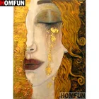 Картина масляная живопись HOMFUN A14044, алмазная вышивка с квадратнымикруглыми стразами 5D сделай сам, вышивка крестиком, домашний декор, подарок