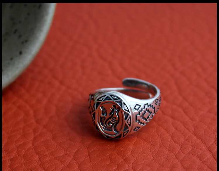 Мужское и женское кольцо из серебра 925 пробы регулируемое|pure silver ring|silver ringring ring |