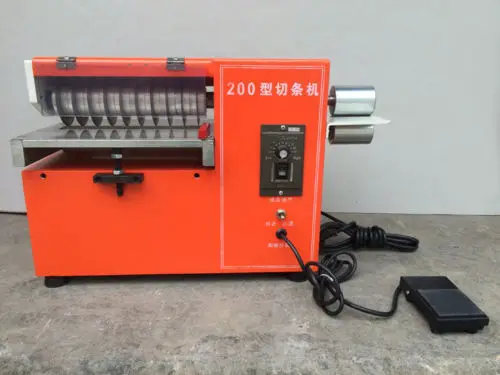 Скоростная Регулируемая машина для продольной резки кожи двухцелевая обуви 220 В