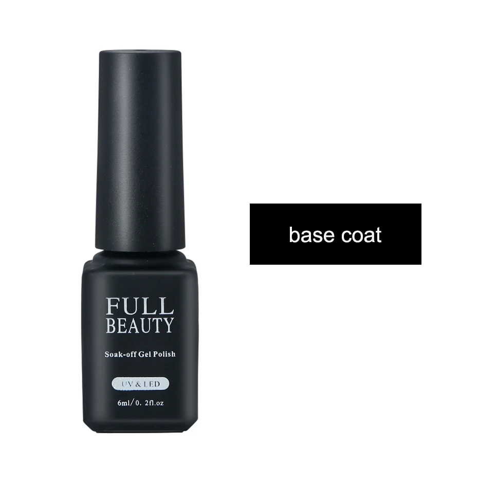 Base Coat 6 мл очаровательный УФ-Гель-лак для ногтей великолепное красное вино чистый цвет лак замочить от лака основа верхнее покрытие инструменты для украшения маникюра LABH01-06 - Цвет: Base Coat