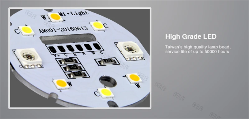 Светодиодный светильник с регулируемой яркостью 4W MR16 12V Mi светильник RGB CCT(2700-6500 K) умный светодиодный светильник+ 2,4G RF пульт дистанционного управления для дома светильник ing