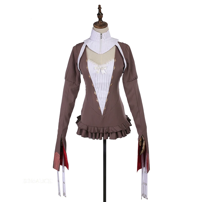 Новый костюм для косплея аниме Liva girl SINoALICE красный с капюшоном верховой езды