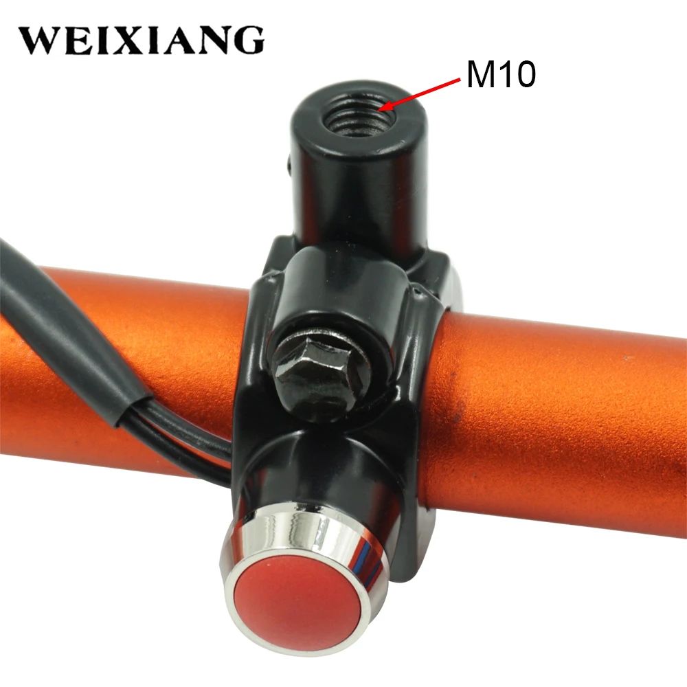 22 мм M10 кнопка для крепления на руль мотоцикла|handlebar mount switch|kill switchhandlebar motorcycle switches |