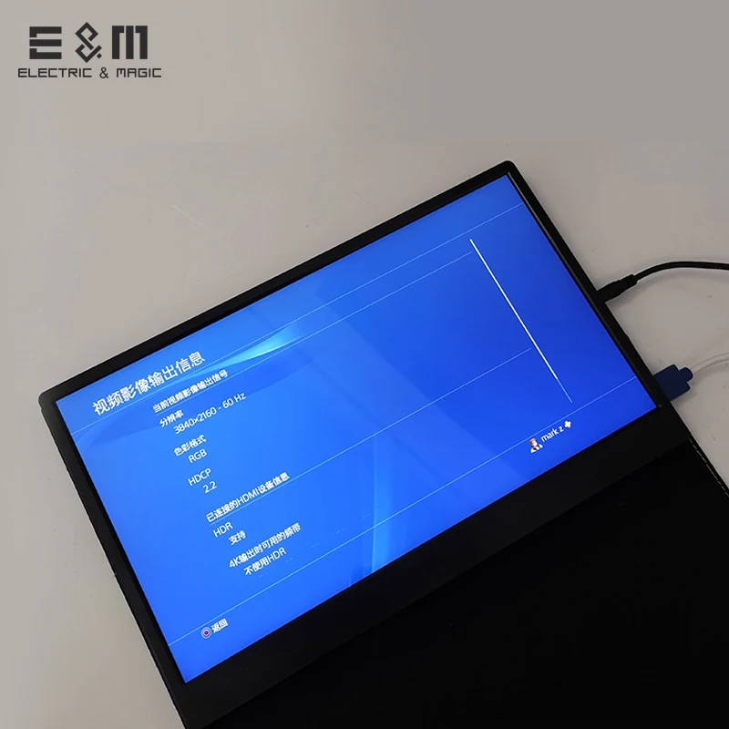 4 К HDR 3840*2160 ips Монитор 60 Гц 8bit Портативный игры Mac Mini переключатель плеер Xb PS4 НС Тип