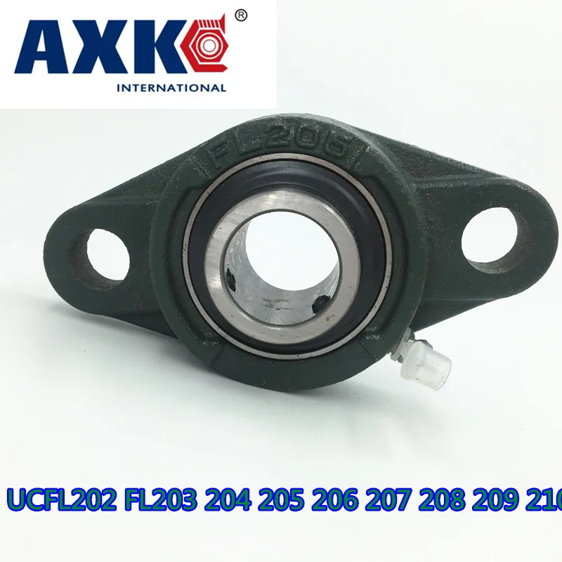 Axk сферические подшипники ромбовидные блоки Ucfl202 Ucfl203 Ucfl204 Ucfl205 Ucfl206 Ucfl207 Ucfl208 Ucfl209
