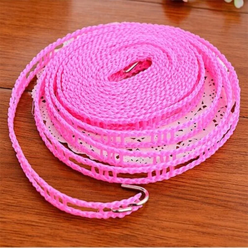 Подвесная веревка для одежды 5 м/3 м форма Забор с крючком и перегородкой