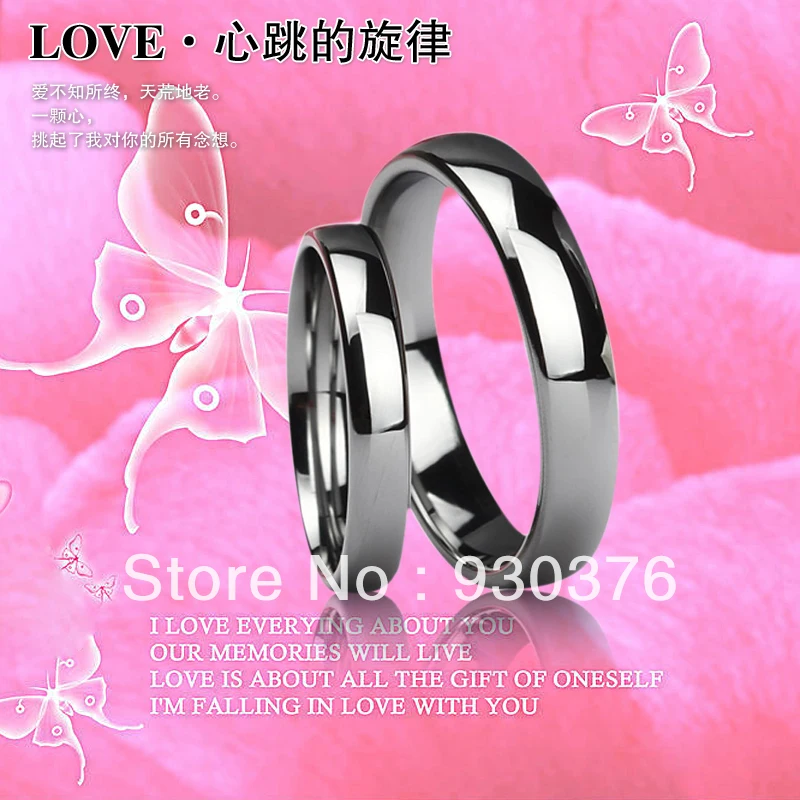 Бесплатная доставка и Гравировка Супер Сделка кольцо Размер 3 12 5 вольфрамовое