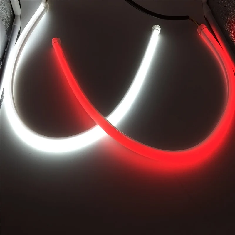 2 шт. 30 см Гибкая мягкая трубка направляющая автомобильная светодиодная лента