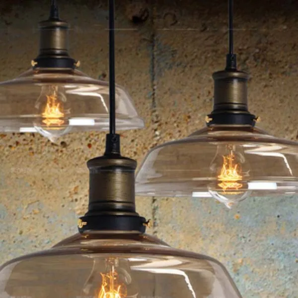 Американский промышленный винтажный подвесной светильник для кафе креативный