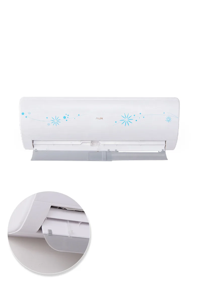 Air conditioning windshield anti-straight blow wall hanging telescopic length