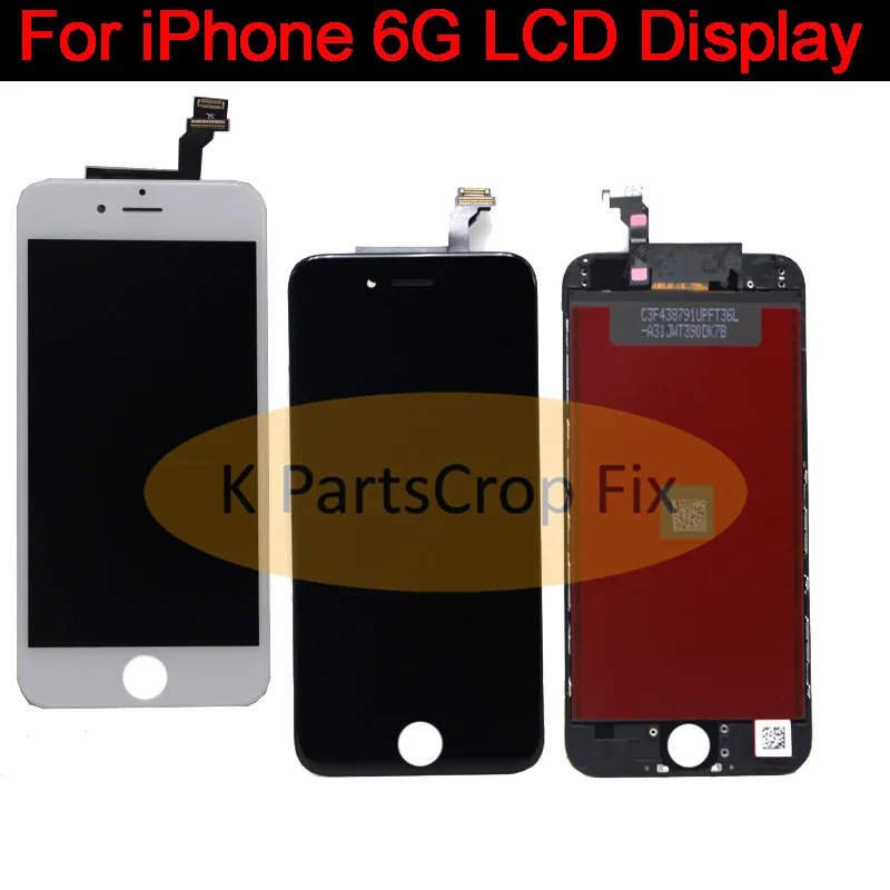 ЖК-дисплей качества AAA для iPhone 5S 6G экран черный/белый сенсорный дигитайзер в сборе