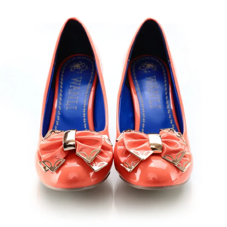 Свадебные туфли; обувь на высоком каблуке; женские туфли-лодочки; chaussure femme Talon zapatos mujer Tacones sapatos femininos; большие размеры; 3-2